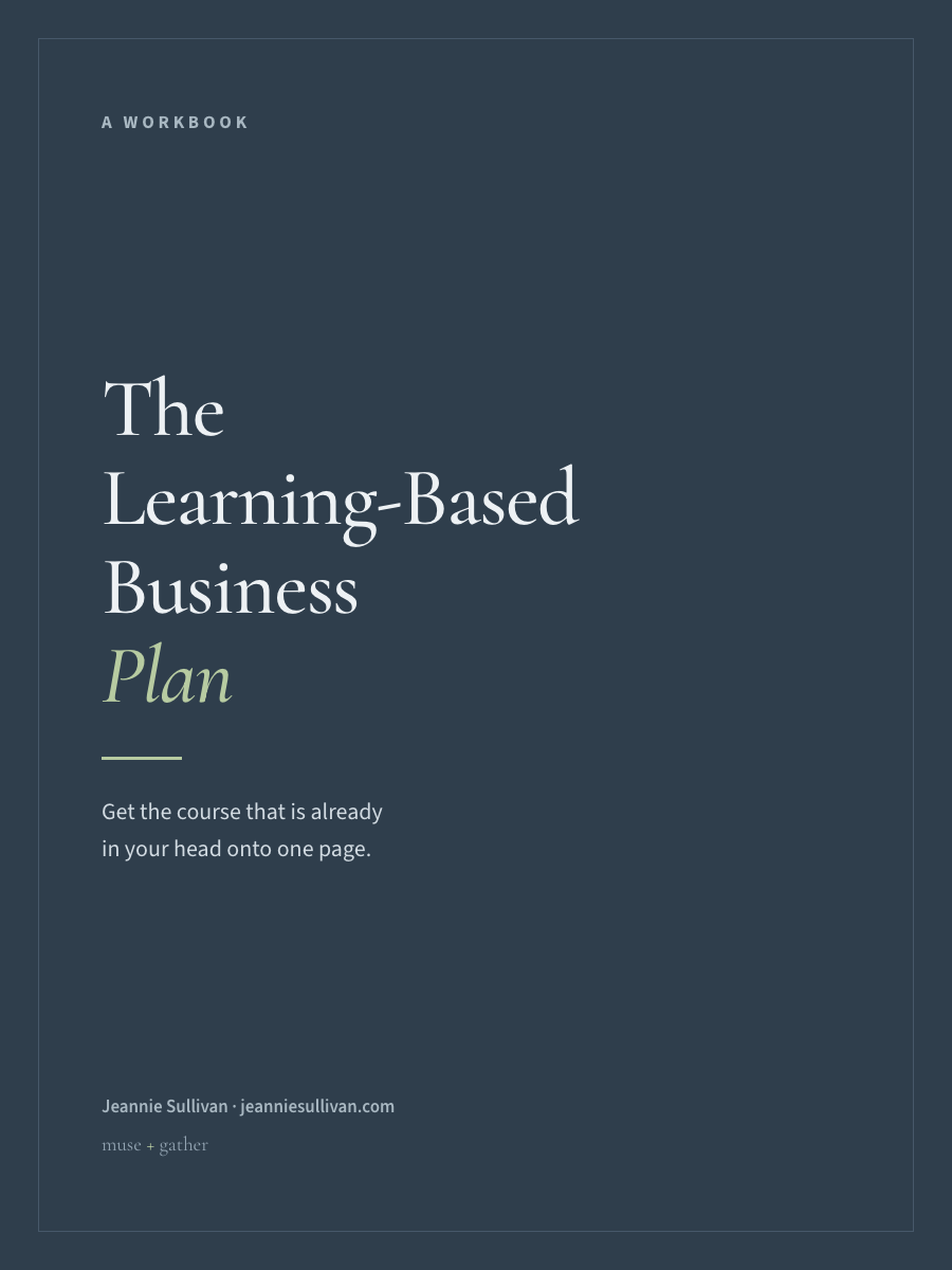 The Learning-Based Business Plan